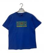 stussyステューシー）の古着「The motherboard T-shirt」｜ブルー