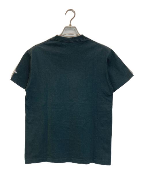 stussy（ステューシー）stussy (ステューシー) ラジカセプリントTシャツ ブラック サイズ:Mの古着・服飾アイテム