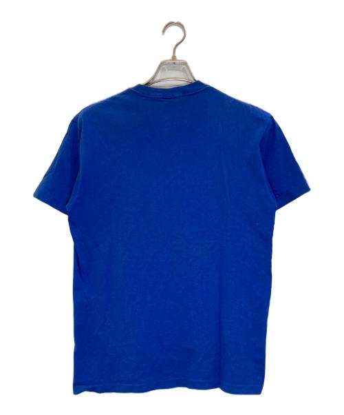 stussy（ステューシー）stussy (ステューシー) No4 モノグラムプリントTシャツ ブルー サイズ:Mの古着・服飾アイテム