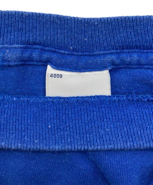 stussy（ステューシー）stussy (ステューシー) No4 モノグラムプリントTシャツ ブルー サイズ:Mの古着・服飾アイテム