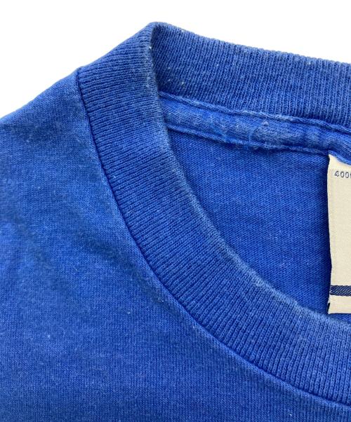 stussy（ステューシー）stussy (ステューシー) No4 モノグラムプリントTシャツ ブルー サイズ:Mの古着・服飾アイテム