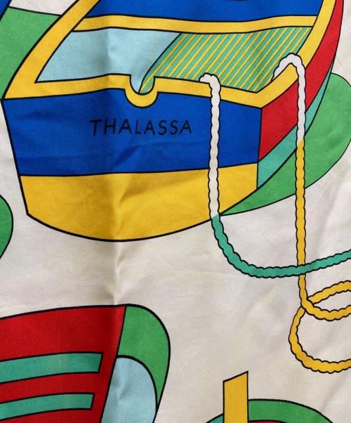 HERMES（エルメス）HERMES (エルメス) カレ90 グリーンの古着・服飾アイテム