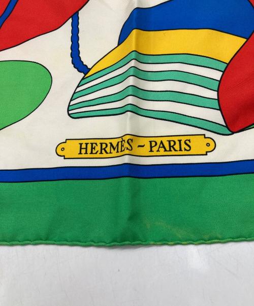 HERMES（エルメス）HERMES (エルメス) カレ90 グリーンの古着・服飾アイテム