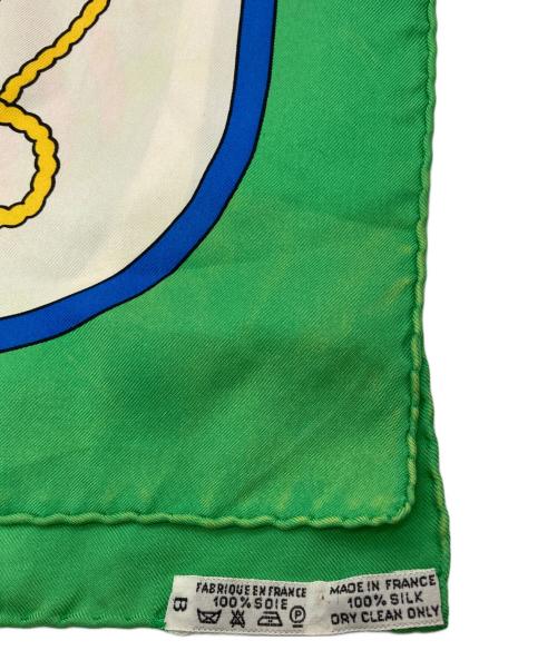 HERMES（エルメス）HERMES (エルメス) カレ90 グリーンの古着・服飾アイテム