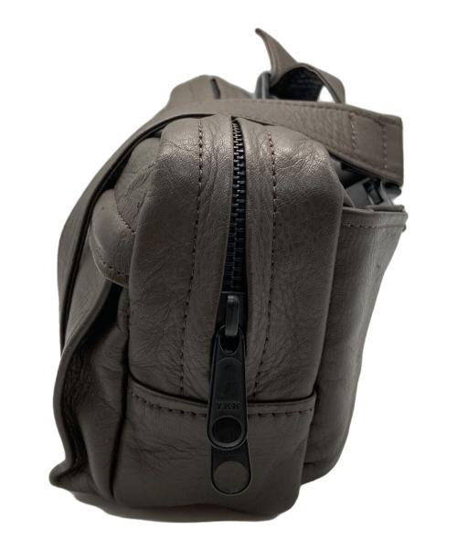 PORTER（ポーター）PORTER (ポーター) レザーウエストバッグ ブラウンの古着・服飾アイテム