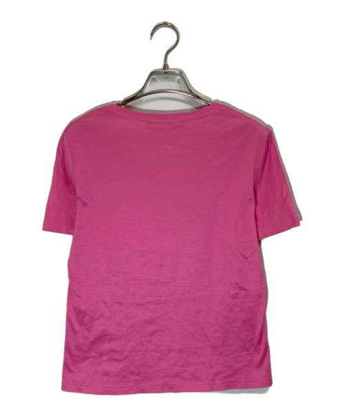 LEONARD（レオナール）LEONARD (レオナール) 胸ロゴTシャツ ピンク サイズ:Mの古着・服飾アイテム