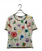 LEONARDレオナール）の古着「アルファベットロゴカットソー」｜ホワイト