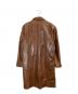 AVIATRIX (アヴィアトリックス) カウレザーコート ブラウン サイズ:XL：8000円
