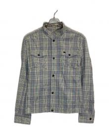 BURBERRY LONDON BLUE LABEL（バーバリーロンドンブルーレーベル）の古着「スタンドカラージャケット」｜グレー