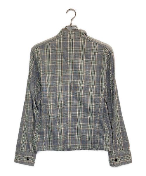 BURBERRY LONDON BLUE LABEL（バーバリーロンドンブルーレーベル）BURBERRY LONDON BLUE LABEL (バーバリーロンドンブルーレーベル) スタンドカラージャケット グレー サイズ:Mの古着・服飾アイテム