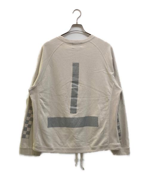 Black Weirdos（ブラック ウィドース）Black Weirdos (ブラック ウィドース) Refector Crewneck Sweatshirt グレー サイズ:ＸＬの古着・服飾アイテム