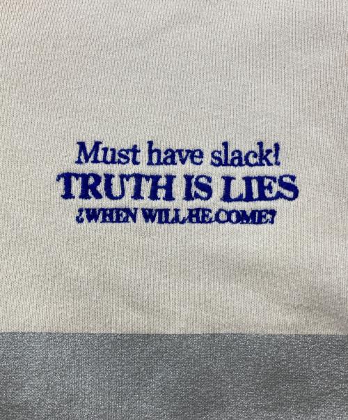 Black Weirdos（ブラック ウィドース）Black Weirdos (ブラック ウィドース) Refector Crewneck Sweatshirt グレー サイズ:ＸＬの古着・服飾アイテム