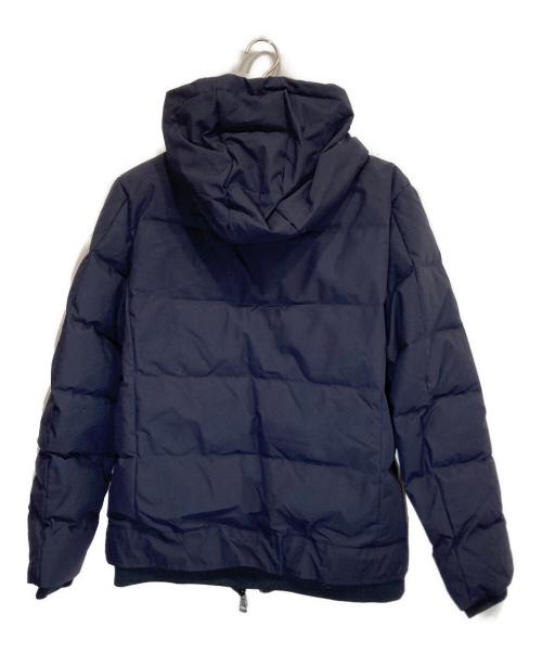 AKM（エーケーエム）AKM (エーケーエム) スタンドネックレイヤードダウンジャケット ネイビー サイズ:SIZE Lの古着・服飾アイテム