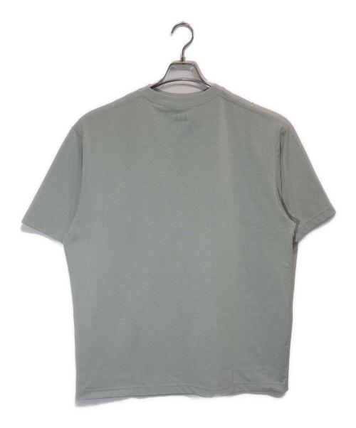 mina perhonen（ミナ ペルホネン）mina perhonen (ミナ ペルホネン) HELLY HANSEN (ヘリーハンセン) ラインツリーティー Tシャツ グリーン サイズ:XLの古着・服飾アイテム