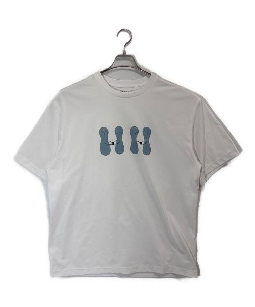 HELLY HANSEN（ヘリーハンセン）HELLY HANSEN (ヘリーハンセン) mina perhonen (ミナ ペルホネン) Helly Mascot Tee ホワイト サイズ:XLの古着・服飾アイテム