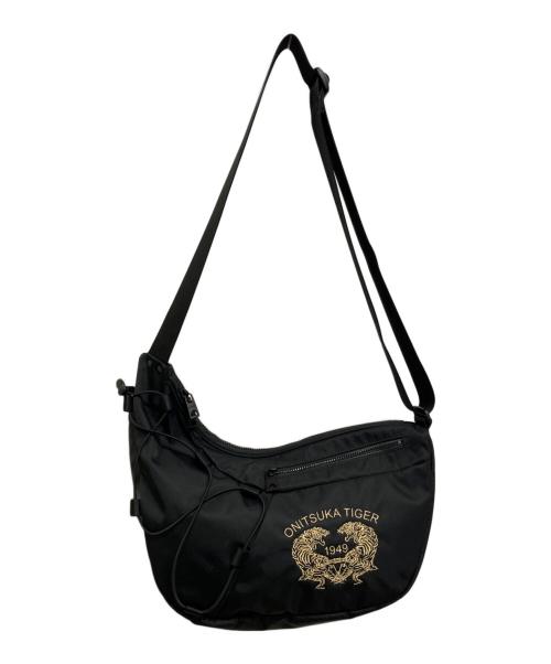 Onitsuka Tiger（オニツカタイガー）Onitsuka Tiger (オニツカタイガー) MESSENGER BAG ブラックの古着・服飾アイテム