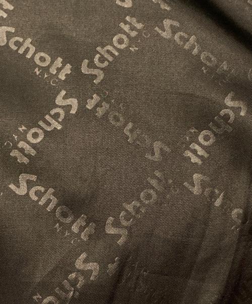 Schott（ショット）Schott (ショット) FULL LEATHER STADIUM JACKET ブラック サイズ:Mの古着・服飾アイテム