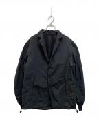 SCYEBASICSサイベーシックス）の古着「高密度タフタコーチブレザー」｜ブラック