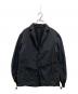 SCYEBASICS（サイベーシックス）の古着「高密度タフタコーチブレザー」｜ブラック