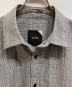 中古・古着 ATON (エイトン) REGULAR COLLAR S/S SHIRT グレー サイズ:4：7000円