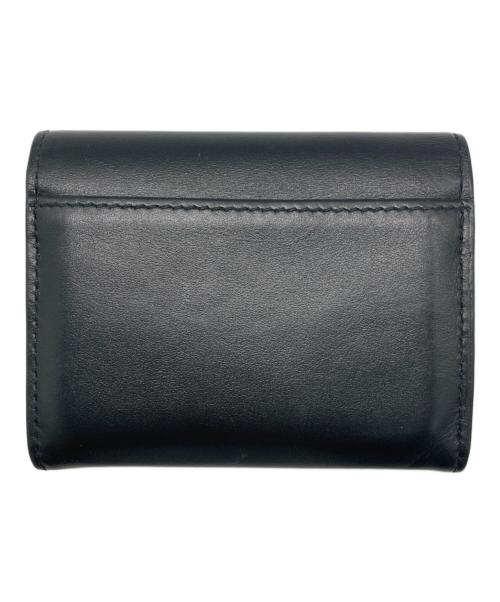 POLO RALPH LAUREN（ポロ・ラルフローレン）POLO RALPH LAUREN (ポロ・ラルフローレン) フォールドオーバーカードケース ブラックの古着・服飾アイテム