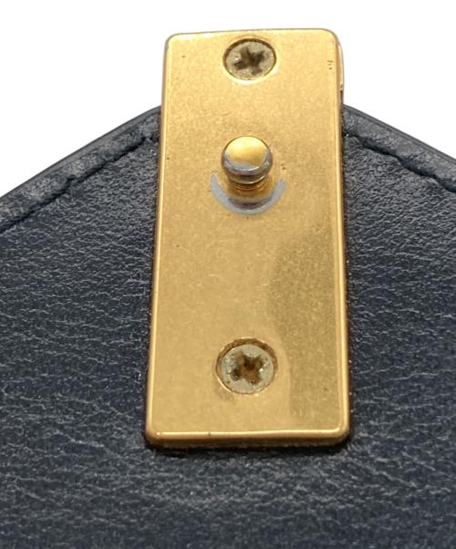 POLO RALPH LAUREN（ポロ・ラルフローレン）POLO RALPH LAUREN (ポロ・ラルフローレン) フォールドオーバーカードケース ブラックの古着・服飾アイテム