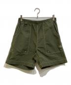 Snow peakスノーピーク）の古着「キャンピングユーティリティーショーツ」｜カーキ