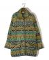 missoni sports（ミッソーニスポーツ）の古着「ジャガードニットコート」｜グリーン
