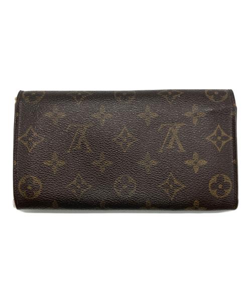 LOUIS VUITTON（ルイ ヴィトン）LOUIS VUITTON (ルイ ヴィトン) 長財布/モノグラム/ポルトフォイユ・サラ ブラウンの古着・服飾アイテム