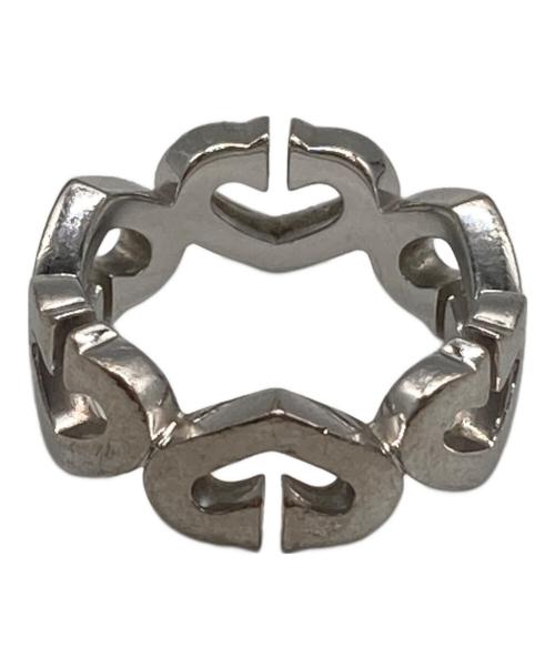 Cartier（カルティエ）Cartier (カルティエ) Ｃハート ワンモチーフダイヤ リング サイズ:９号の古着・服飾アイテム