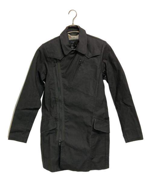 Denham（デンハム）Denham (デンハム) ゴム引きコート ブラック サイズ:Sの古着・服飾アイテム