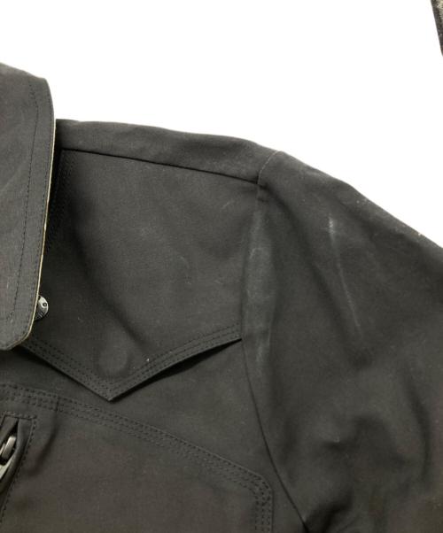 Denham（デンハム）Denham (デンハム) ゴム引きコート ブラック サイズ:Sの古着・服飾アイテム