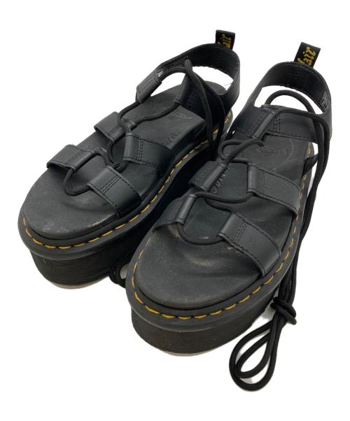 Dr.Martens（ドクターマーチン）Dr.Martens (ドクターマーチン) NARTILLA XL グラディエーターサンダル ブラック サイズ:UK6の古着・服飾アイテム