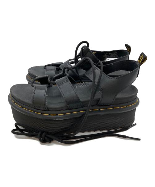 Dr.Martens（ドクターマーチン）Dr.Martens (ドクターマーチン) NARTILLA XL グラディエーターサンダル ブラック サイズ:UK6の古着・服飾アイテム