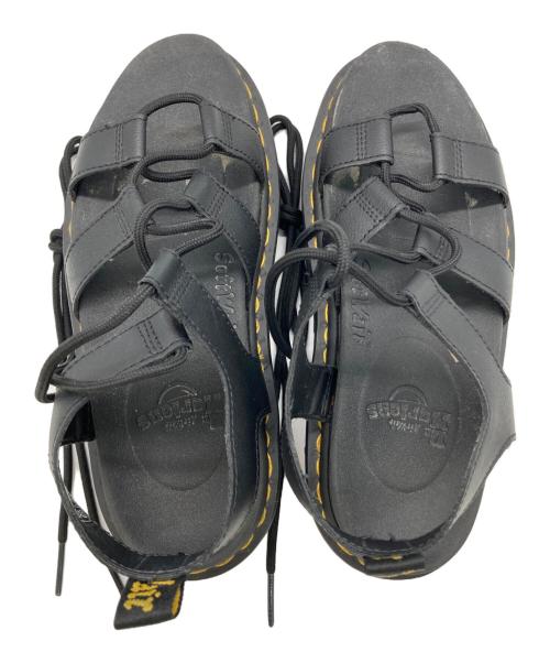 Dr.Martens（ドクターマーチン）Dr.Martens (ドクターマーチン) NARTILLA XL グラディエーターサンダル ブラック サイズ:UK6の古着・服飾アイテム