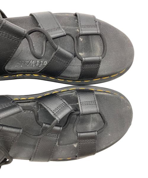 Dr.Martens（ドクターマーチン）Dr.Martens (ドクターマーチン) NARTILLA XL グラディエーターサンダル ブラック サイズ:UK6の古着・服飾アイテム