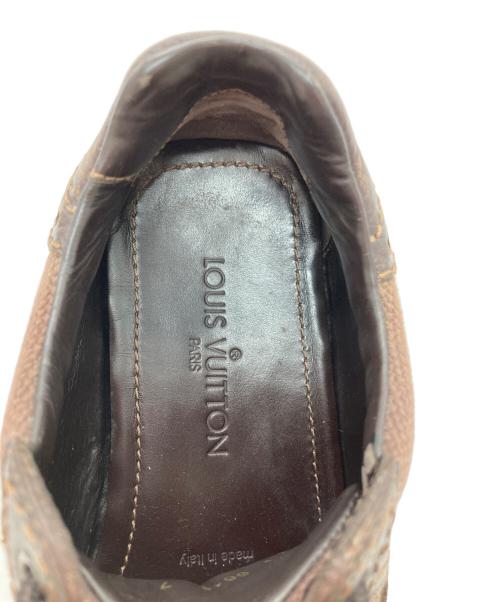 LOUIS VUITTON（ルイ ヴィトン）LOUIS VUITTON (ルイ ヴィトン) ドライビングシューズ ブラウン サイズ:7の古着・服飾アイテム