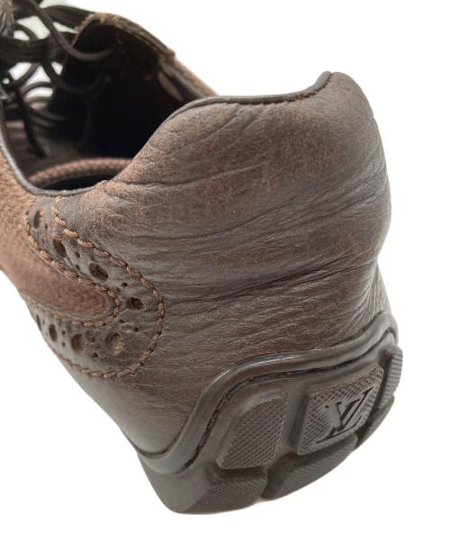 LOUIS VUITTON（ルイ ヴィトン）LOUIS VUITTON (ルイ ヴィトン) ドライビングシューズ ブラウン サイズ:7の古着・服飾アイテム