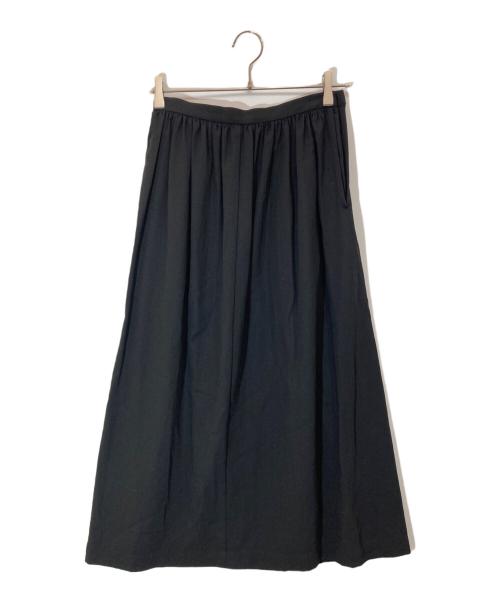 tricot COMME des GARCONS（トリココムデギャルソン）tricot COMME des GARCONS (トリココムデギャルソン) ギャザースカート ブラック サイズ:Mの古着・服飾アイテム