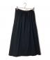 tricot COMME des GARCONS（トリココムデギャルソン）の古着「ギャザースカート」｜ブラック