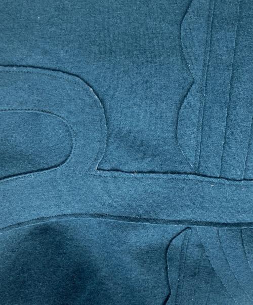 mina perhonen（ミナ ペルホネン）mina perhonen (ミナ ペルホネン) MERRYフロントオープンワンピース ブルー サイズ:表記無しの古着・服飾アイテム