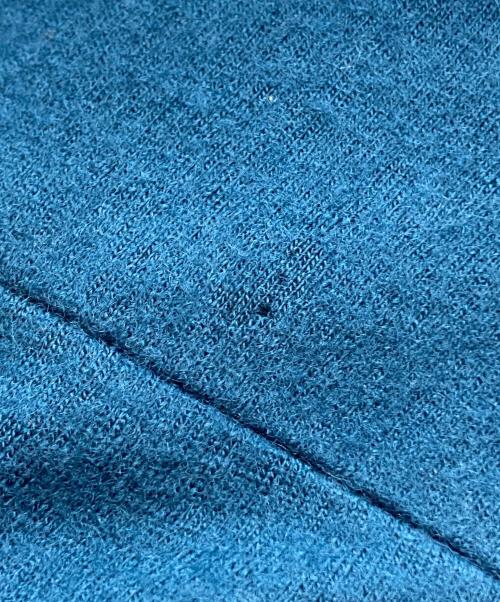 mina perhonen（ミナ ペルホネン）mina perhonen (ミナ ペルホネン) MERRYフロントオープンワンピース ブルー サイズ:表記無しの古着・服飾アイテム