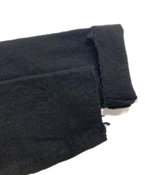 ROBE DE CHAMBRE COMME DES GARCONS（ローブドシャンブル コムデギャルソン）ROBE DE CHAMBRE COMME DES GARCONS (ローブドシャンブル コムデギャルソン) メルトン切替カーディガン ブラック サイズ:SIZE Freeの古着・服飾アイテム