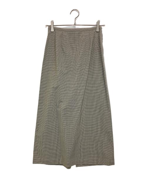 tricot COMME des GARCONS（トリココムデギャルソン）tricot COMME des GARCONS (トリココムデギャルソン) 千鳥柄スカート グレー サイズ:Ⅿの古着・服飾アイテム