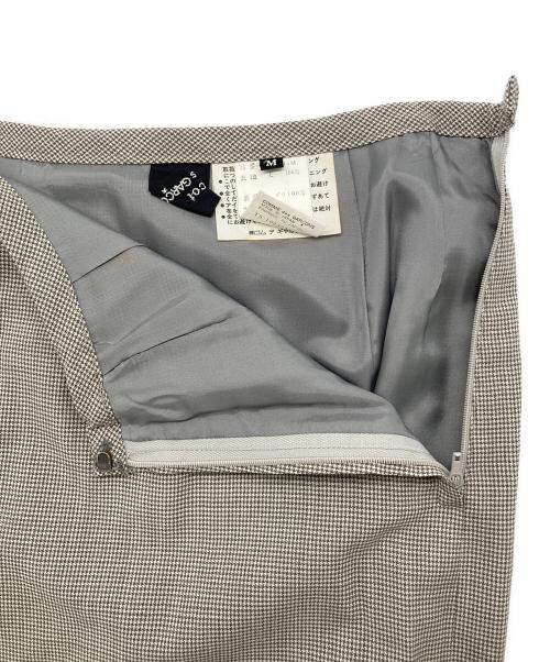 tricot COMME des GARCONS（トリココムデギャルソン）tricot COMME des GARCONS (トリココムデギャルソン) 千鳥柄スカート グレー サイズ:Ⅿの古着・服飾アイテム