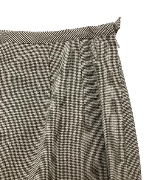 tricot COMME des GARCONS（トリココムデギャルソン）tricot COMME des GARCONS (トリココムデギャルソン) 千鳥柄スカート グレー サイズ:Ⅿの古着・服飾アイテム