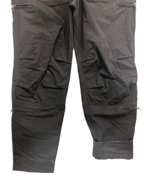 ripvanwinkle（リップヴァンウィンクル）ripvanwinkle (リップヴァンウィンクル) ジップテックパラシュートパンツ ブラック サイズ:4の古着・服飾アイテム