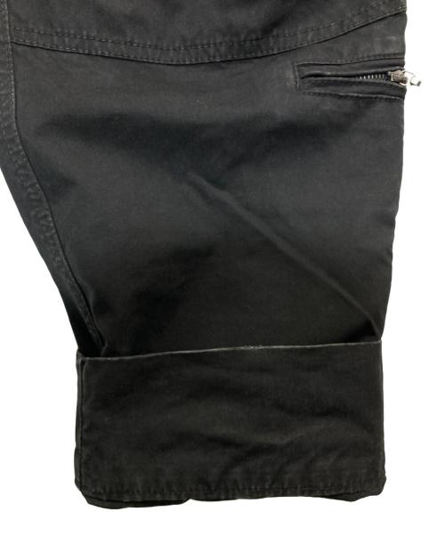 ripvanwinkle（リップヴァンウィンクル）ripvanwinkle (リップヴァンウィンクル) ジップテックパラシュートパンツ ブラック サイズ:4の古着・服飾アイテム
