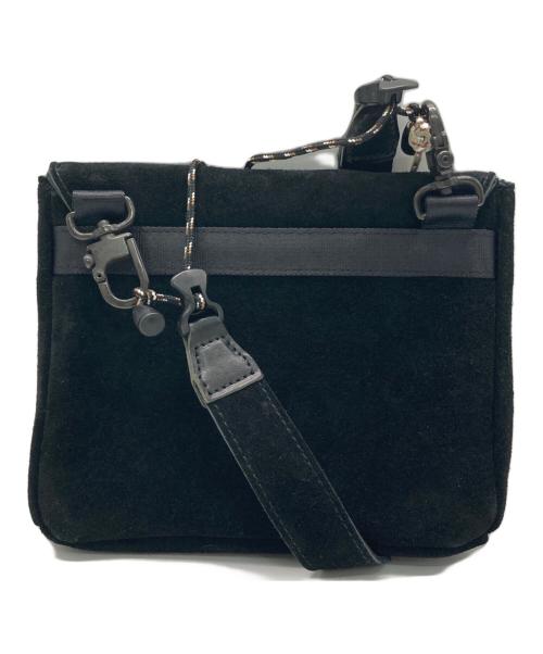 AS2OV（アッソブ）AS2OV (アッソブ) WATER PROOF SUEDE Sacoche Wallet ブラックの古着・服飾アイテム