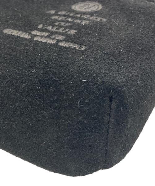 AS2OV（アッソブ）AS2OV (アッソブ) WATER PROOF SUEDE Sacoche Wallet ブラックの古着・服飾アイテム